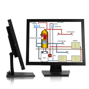 Monitor HDMI de 19 pulgadas con vidrio protector, duradero, resistente a los arañazos, protección de pantalla mejorada, pantalla LCD, monitor industrial - Product Image 1
