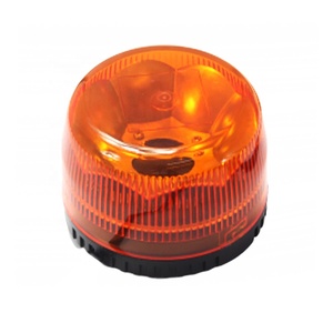 ขนาดเล็กสีขาว LED Beacon ไฟเตือนฐานแม่เหล็กปลั๊กควบคุม - Product Image 2