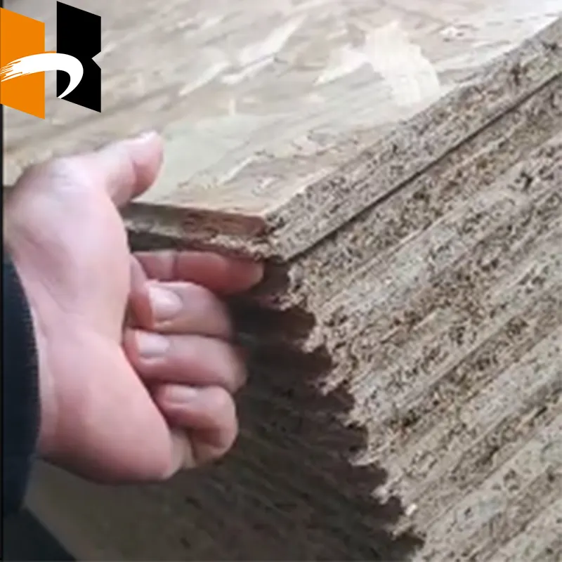 T&G Slotted Oriented Strand OSB Plywood Board With Tongue And Groove