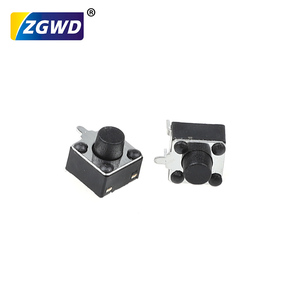 4.5x 4.5mm SMTタクトスイッチシリーズ4ピンSMD触覚プッシュボタンスイッチ4.3/4.5/4.8mm H 4.5*4.5シリーズ - Product Image 3