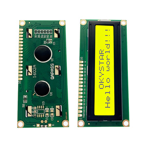 OEM/ODM mevcut karakter LCD modülü 1602 LCD 16x 2 LCD ekran LCM modülü