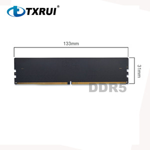 RGBスタイル32GB DDR5デスクトップゲーミングメモリラムキット16GBx2 5200mhz 5600mhz 6400mhz 6800mhzオーバークロックECC機能 - Product Image 4