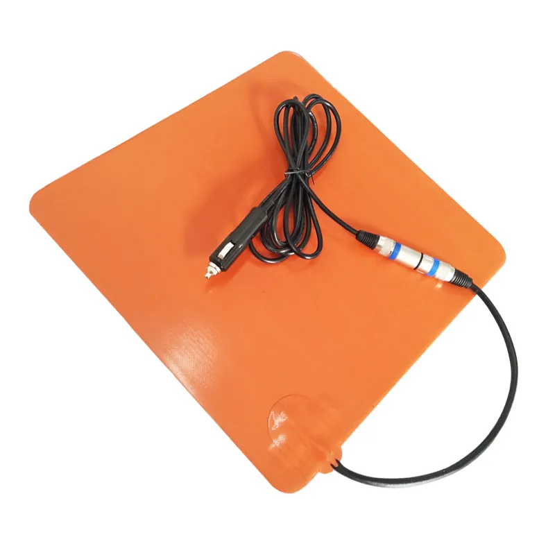 Aanpasbare Silicone Rubber Heater 12V Elektrische Verwarmde Heater Voor Voedsel Levering Zakken