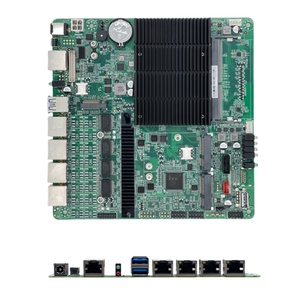 X86 mini -itx schede madri server intel j4125 quad core DDR4 mini itx scheda madre 4 porte ethernet scheda madre - Product Image 4