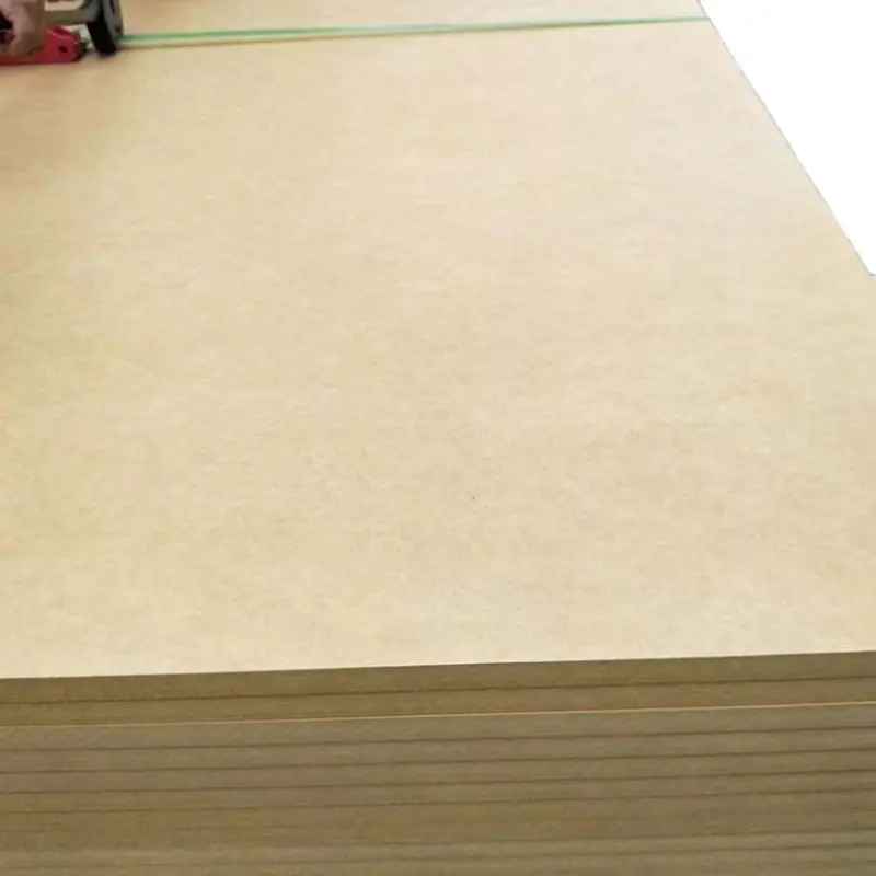 MDF Plain Raw Board MDF barato E0 E1 impermeável 3mm 9mm 12mm 15mm 18mm Preços MDF barato