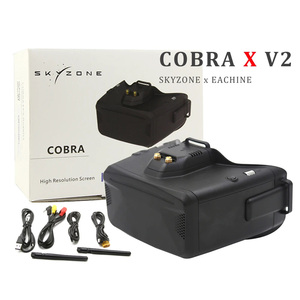 原装天区眼镜蛇X V2 1280X720 4.3英寸分集5.8GHz 48CH快速混合接收器头跟踪器DVR FPV护目镜FPV赛车 - Product Image 6
