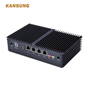 Kansung Computadora de escritorio portátil CPU Intel Processor Core I7 4500U 8G DDR3L 128G Msata SSD 6 LAN Mini PC - Product Image 1