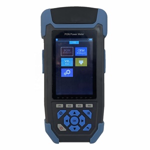 1310/1490/1550nm FTTH <strong>PON</strong> Optical Power Meter with -40~+25dB <strong>Testing</strong> Range and RJ45 Tester and Color Screen - Product Image 1