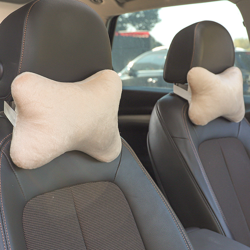 Beige headrests (1 pair)