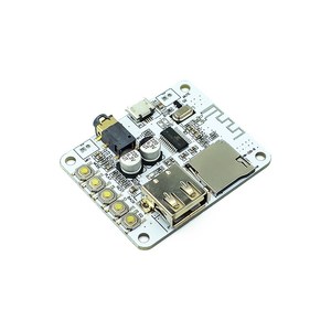 Amplificador para placa Bluetooth de audio con tarjeta USB TF reproducción de decodificación de audio antes de la caja de adición de micrófono Electret de salida