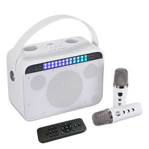 Wireless Blueteeth Microphone with Remote <strong>Control</strong> <strong>Portable</strong> Handheld Speaker Karaoke Machine Style for Kids Colorful LED Light - Product Image 2