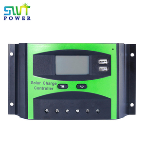 PWM солнечный контроллер заряда для 20A 30A 40A 12V 24V 48V Солнечный контроллер