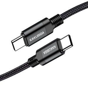 KAKU/kakusiga. KSC-980 PD60W şarj kablosu 2m tip-c tip-c hızlı şarj veri hattı - Product Image 5