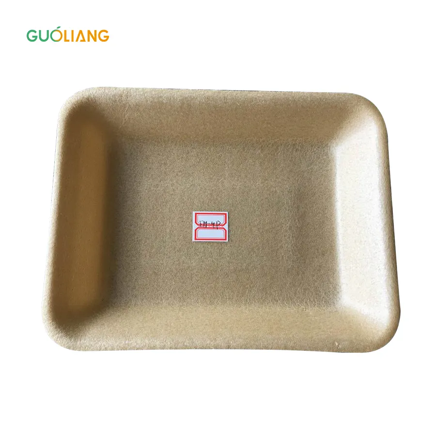 Disposable 100% Biodegradable Pla Foam Frozen Food Use Tray