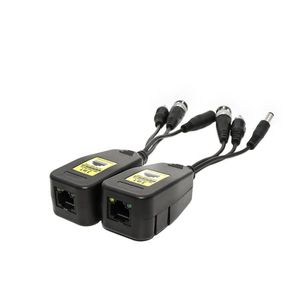 CCTV Active 8MP 3 in 1 Video Balun <strong>BNC</strong> to <strong>RJ45</strong> Converter With Power Video and Audio Signal Data AHD CVI TVI Transmitter - Product Image 5
