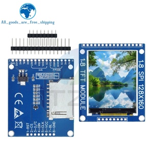 1,8-Zoll-TFT-Anzeigemodul LCD-Bildschirm modul mit Touch SPI Serial 51 Treiber 4 IO ST7735S Treiber auflösung 128*160 Für Arduino - Product Image 5