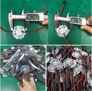 โมดูลไฟ RGB WS2811สูง DC12V พิกเซล LED 3W/10W/30W โมดูลแหล่งกำเนิดแสงพลังงานสูง