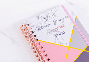 2024 Custom Colorful <strong>Printing</strong> Spiral Fitness Planner Gym Workout <strong>Log</strong> Diary Exercise <strong>Notebook</strong> - Product Image 3
