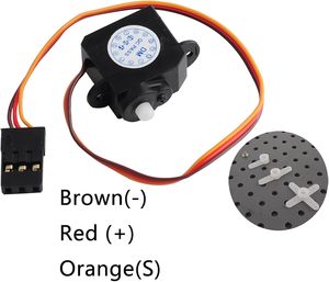 2.1g RC Micro Servo 2g Sub Mini Servo 180 Grad DM-S0020 4.8 V-6V für RC Hobby Teile (2PCS)