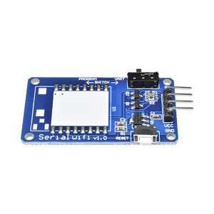 4.5-5V ESP8266 ESP-07 V1.0 seri Wifi alıcı adaptör panosu arduino için