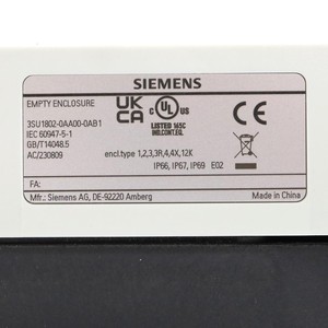 Nova e Original Carcaça Plc para Dispositivos de Comando 3SU18020AA000AB1 Embalagem Original PLC Programming Controller
