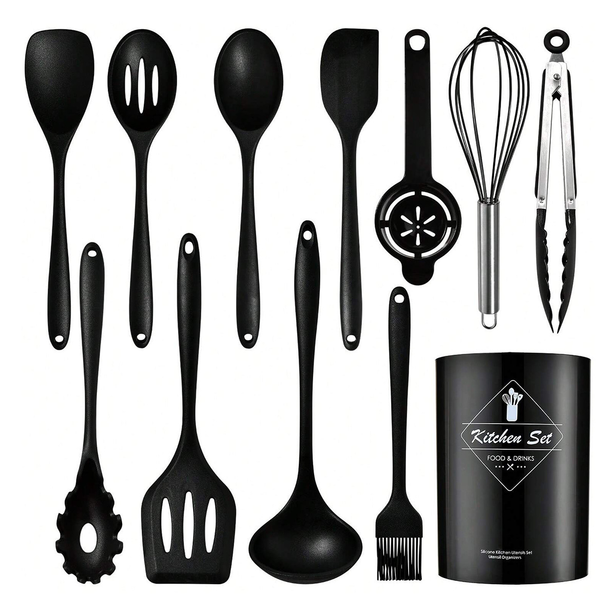 Black 12-piece set
