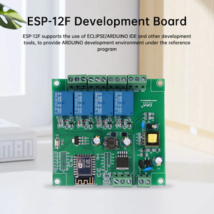 ESP8266 Drahtloses WIFI-Relais modul 4-Kanal-ESP-12F Entwicklungs platine AC/DC 5V/7-28V/5-80V E-WeLink APP-Fernbedienung - Product Image 2