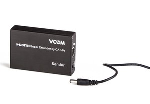 VCOM 1.3V <strong>HDMI</strong> Extender High Quality 3D 1080P Powerline <strong>HDMI</strong> Extender Cat5e for Internet - Product Image 5