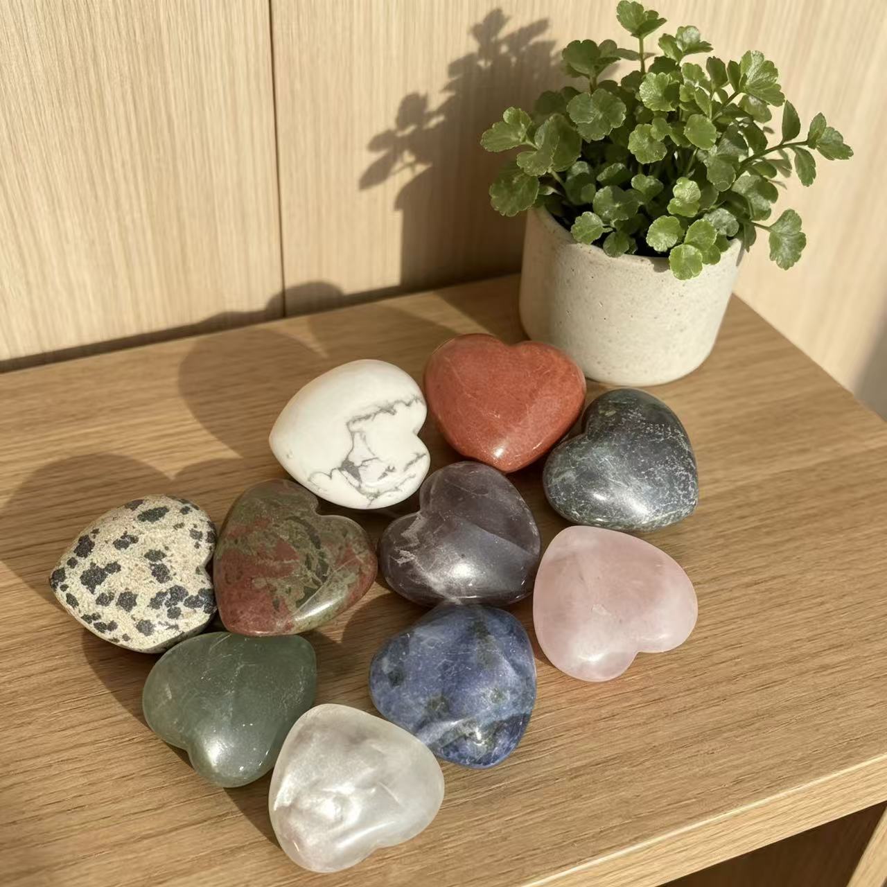 10 pièces coeur