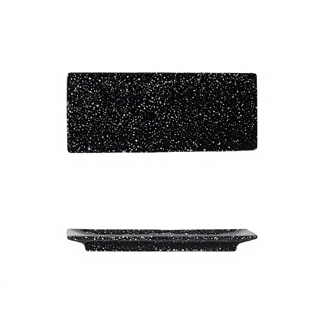 Black with white dot