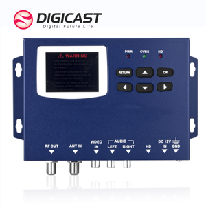 Prodotto di fabbrica 1 canale HDM I Video Encoder H264 DVB T DVB C ISDBT Streaming codificatore modulatore - Product Image 2