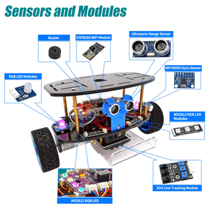 Self-Balancing Robot Car Kit (kompatibel mit Arduinos DIE), STEM Projects Kit, Robotics & Engineering Kit, Programmier set