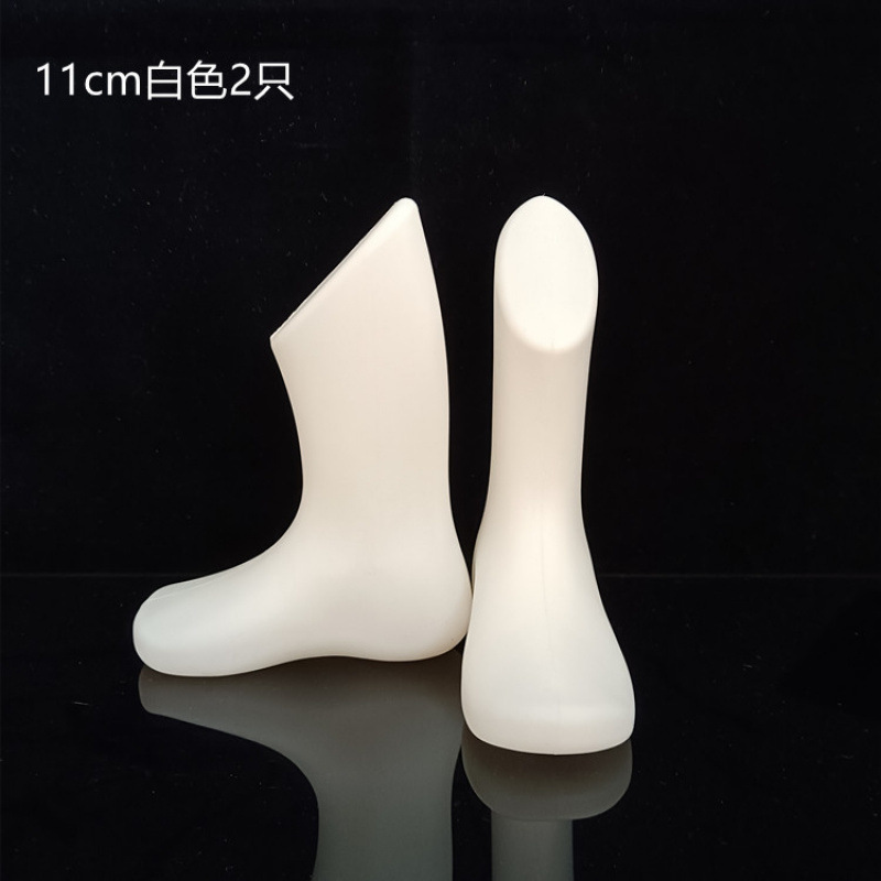 11cm white feet (2)