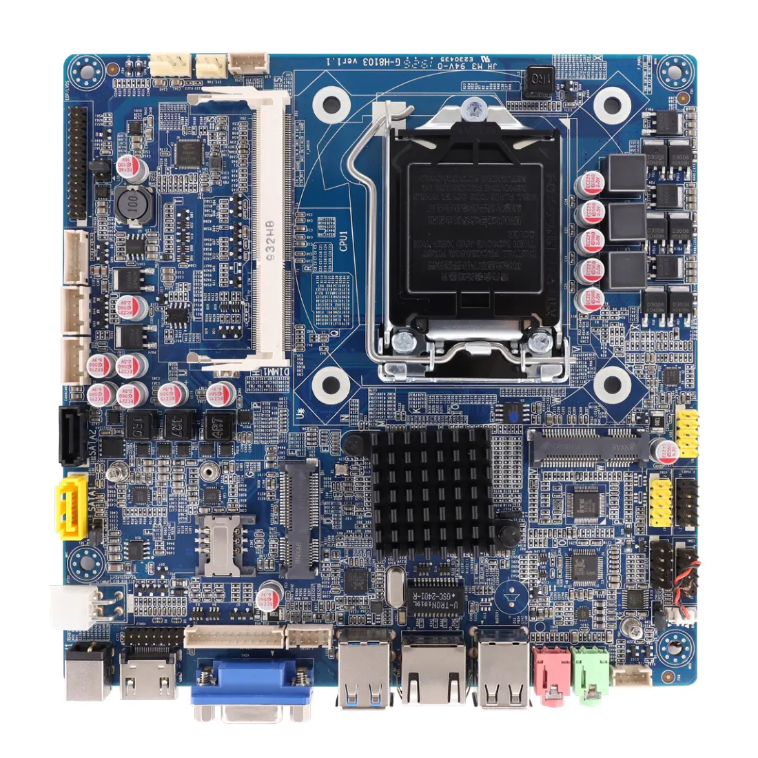Grosir Pabrik H81 Mother board Core I3/I5/I7 prosesor DDR3 Mainboard Home Theater Motherboard