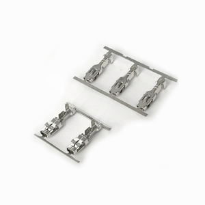 Three-pole Socket Crimp Female Terminal with <strong>Phosphor</strong> Bronze/Tin Plated Material - Product Image 3