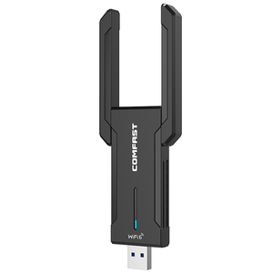 COMFAST CF-951AX Wifi 6 USB适配器802.11AX无线加密狗1800Mbps双频无线适配电脑 - Product Image 1
