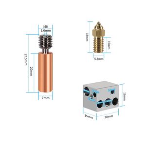 ELEGOO Assembled Extruder Hotend <strong>Kit</strong> for Neptune 4 and Neptune 4 Pro, Elegoo Neptune 4 Hot End with 1PCS Silicone Socks, - Product Image 3