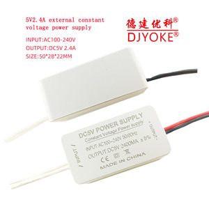 5V2A AC220V-DC5V2.4A โมดูลแหล่งจ่ายไฟฟ้าคงที่ภายนอกสำหรับแถบไฟ LED 09 - Product Image 3