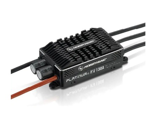 Platino HV 130A V4 BEC/OPTP 5-14S Brushless ESC regolatore elettronico di velocità per elicottero RC aereo ad ala fissa - Product Image 2