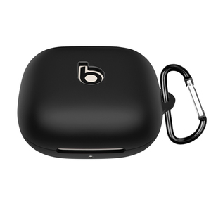 ソフトシリコンカバーヘッドフォンヘッドホンイヤホン充電ボックスシェルケースBeats Powerbeats Pro 2用キーチェーン付き - Product Image 1