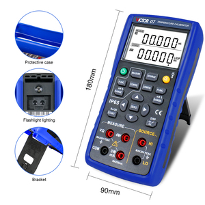 VICTOR 07 Temperature Calibrator with Highest Accuracy Is 0.05% Displayed As 5 Digits - Product Image 4