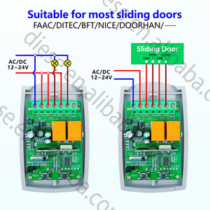 DC12-24V Wireless WiFi RF Fernbedienung Relais Modul Schalter 2 Kanal Smart Home WIFI Empfänger - Product Image 4