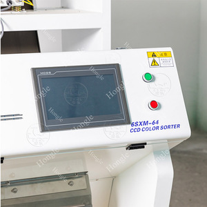 Máquina clasificadora de color inteligente CCD de doble capa, máquina clasificadora de color de té de grano de café de un solo canal