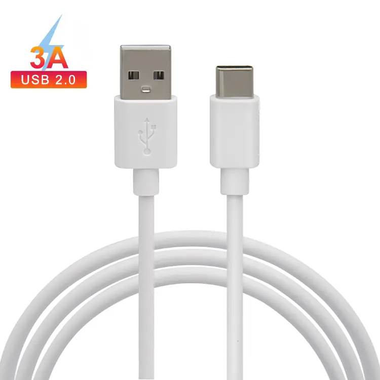 ケーブル1M 22awg 60W 20V 3A USB 2.0タイプA-USB C 3A急速充電タイプC