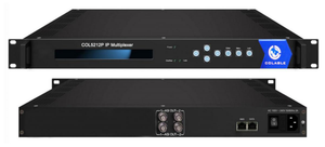 Servicio IPTV ASI IP TS multiplexor ASI a IP convertidor digital TV Broadcasting head-End System COL5212P - Product Image 2