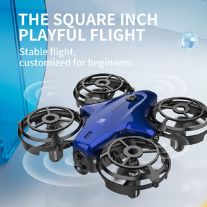Mini Dron RC para niños principiantes, cuadricóptero de Control remoto con modo sin cabeza, fácil de volar, regalo para interiores y exteriores para niños y niñas - Product Image 2