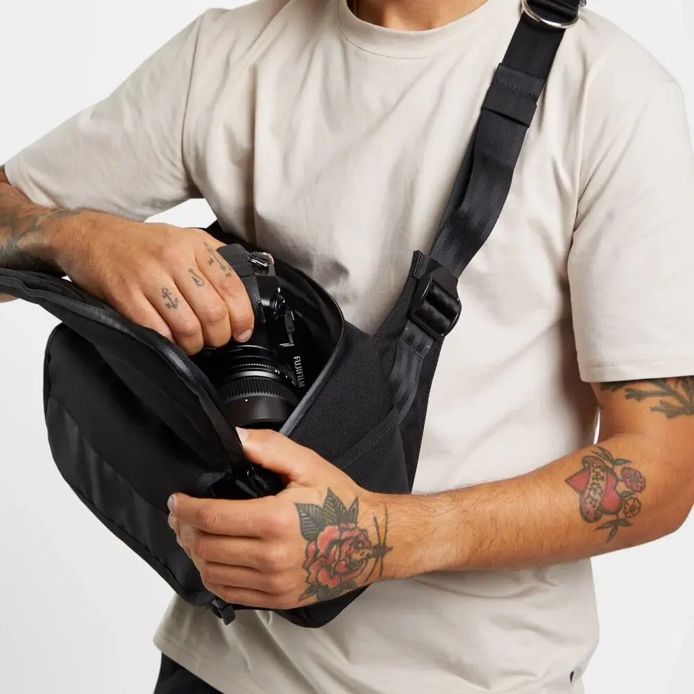 Benutzer definierte Luxus Cross body Kamera tasche Schulter Hand Fall Geldbörse Messenger Hüftgurt Batterie Cross Body Sling für Fotografie Canon