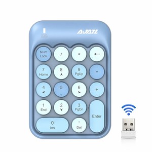 Jazz-Juego de tapones para los ojos, juego de tapones para los ojos de 2,4G INI 18 Keys ETRO OUND ireless eypad umumérico