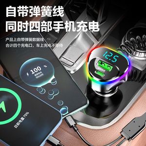 พอร์ต QC3.0 Type-C หลากสี, อะแดปเตอร์ที่จุดบุหรี่แบบชาร์จเร็วสำหรับ Apple - Product Image 5