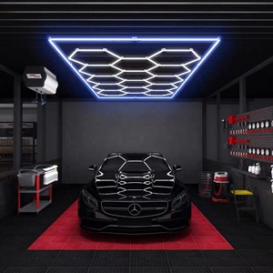 Le vendite professionali del Garage hanno condotto la luce esagonale 2024 il nuovo soffitto delle luci del garage di alta qualità - Product Image 3